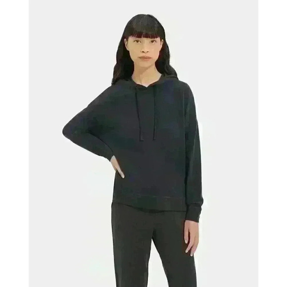 NEW! UGG Women's L Kyree Micro Terry Hoodie - Picture 2 of 4